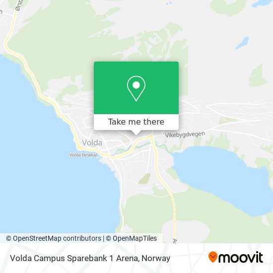 Volda Campus Sparebank 1 Arena map