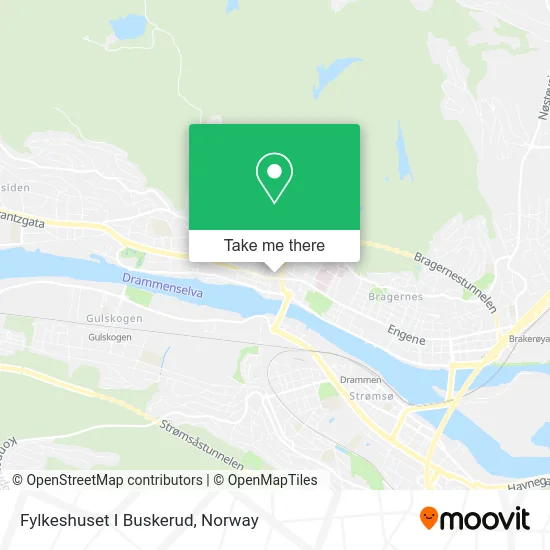 Fylkeshuset I Buskerud map