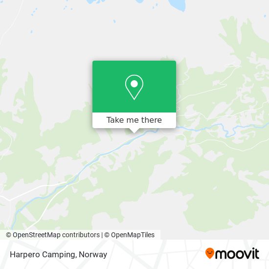 Harpero Camping map