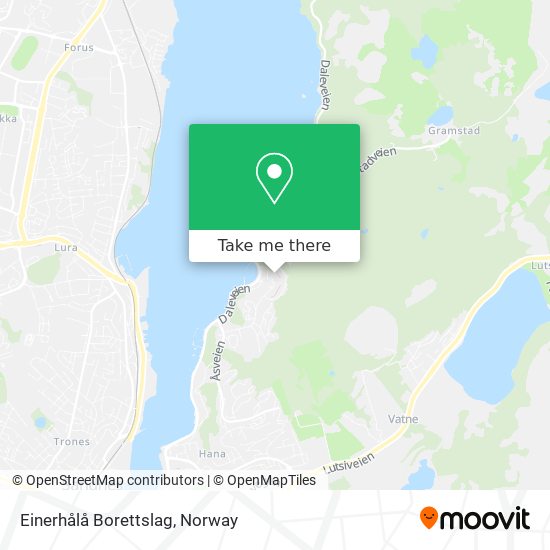 Einerhålå Borettslag map