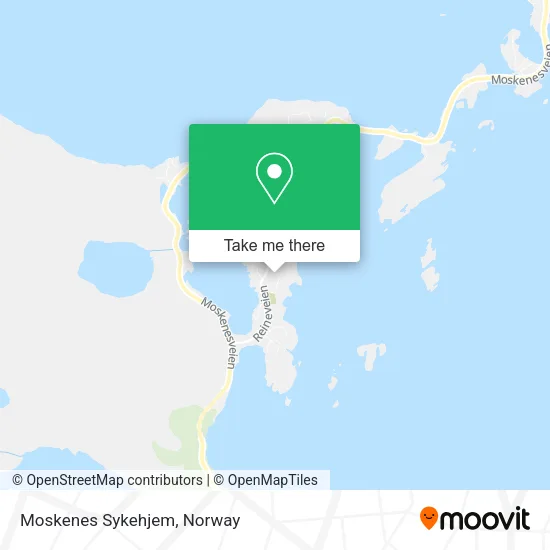 Moskenes Sykehjem map