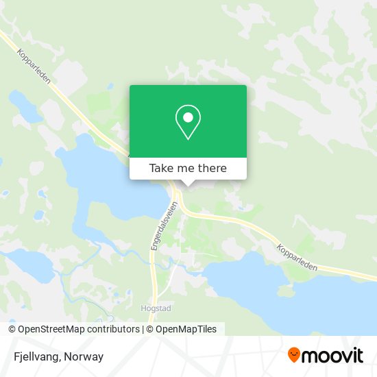 Fjellvang map