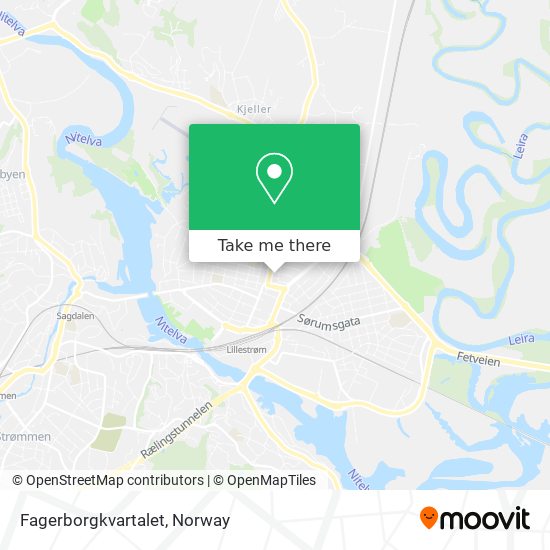 Fagerborgkvartalet map