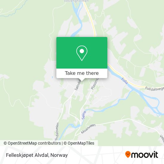 Felleskjøpet Alvdal map