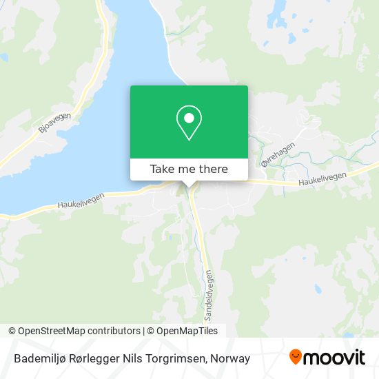 Bademiljø Rørlegger Nils Torgrimsen map