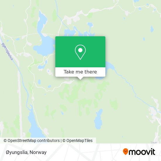 Øyungslia map