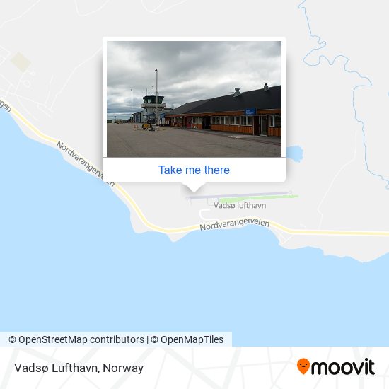 Vadsø Lufthavn map