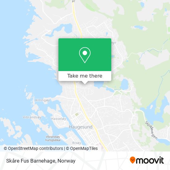 Skåre Fus Barnehage map