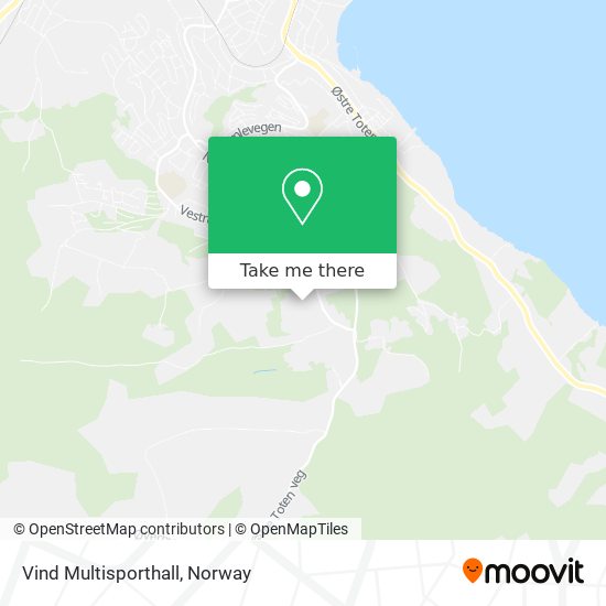 Vind Multisporthall map