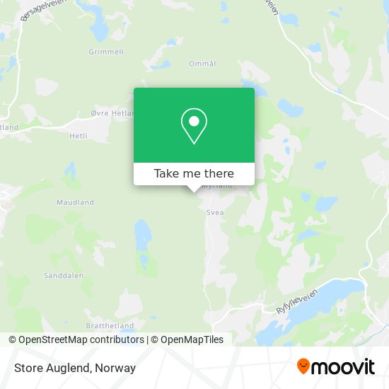 Store Auglend map