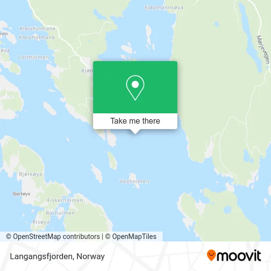 Langangsfjorden map