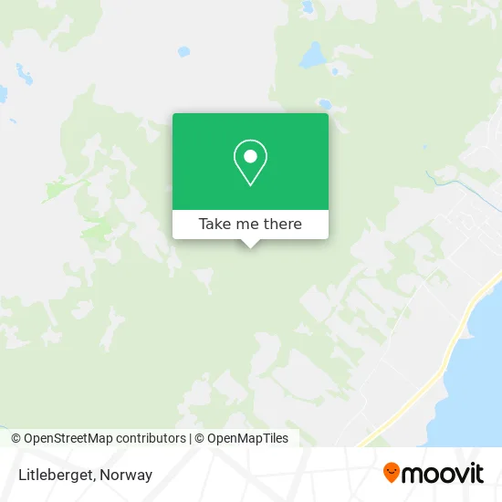 Litleberget map