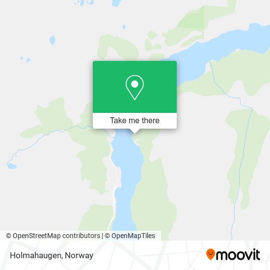 Holmahaugen map