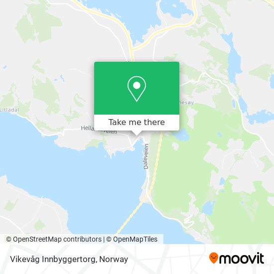 Vikevåg Innbyggertorg map