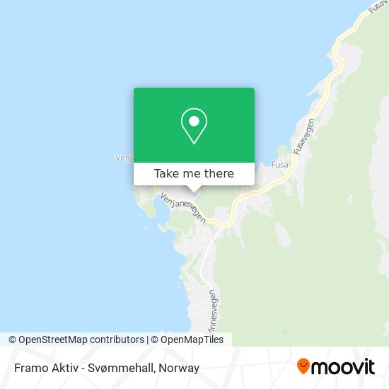 Framo Aktiv - Svømmehall map