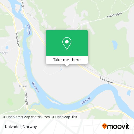 Kalvadet map