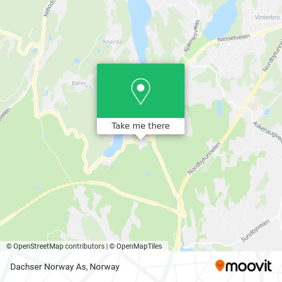 Dachser Norway As map