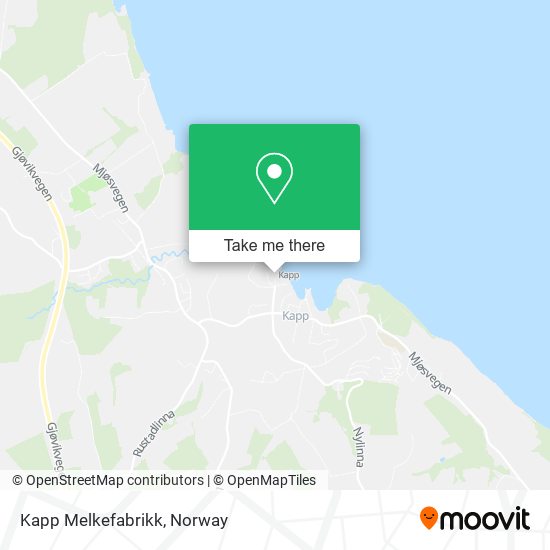 Kapp Melkefabrikk map