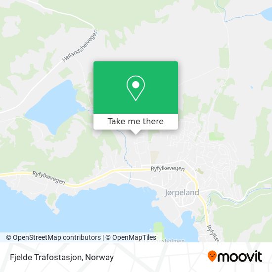 Fjelde Trafostasjon map