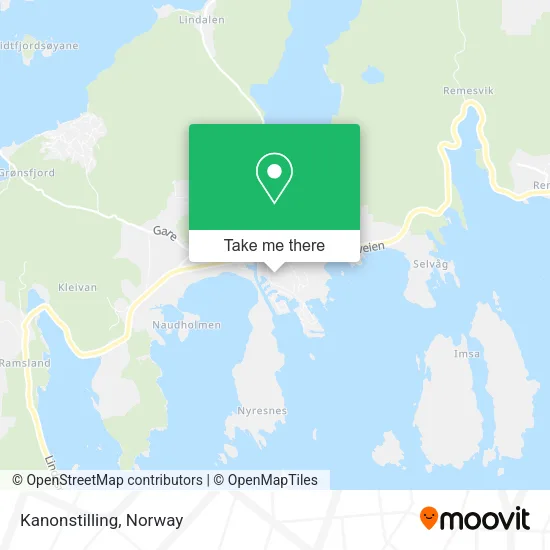Kanonstilling map