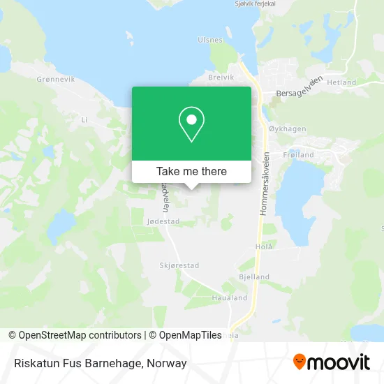 Riskatun Fus Barnehage map