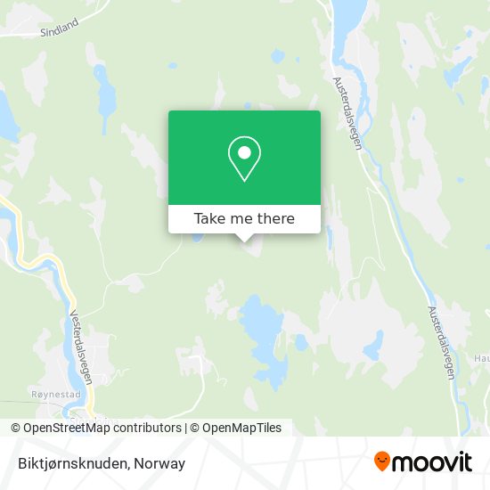 Biktjørnsknuden map