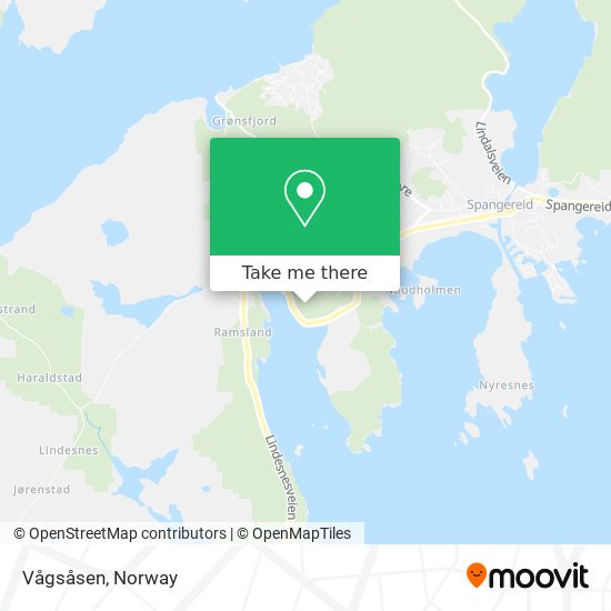 Vågsåsen map