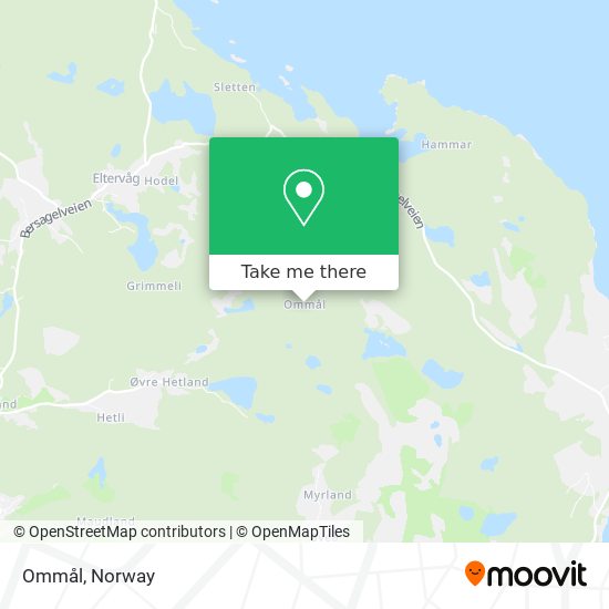 Ommål map