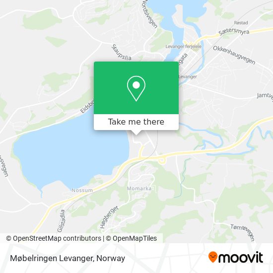 Møbelringen Levanger map