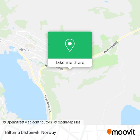 Biltema Ulsteinvik map