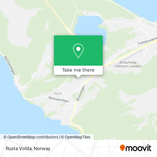 Rusta Volda map