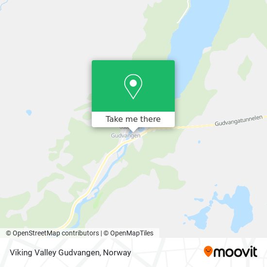 Viking Valley Gudvangen map