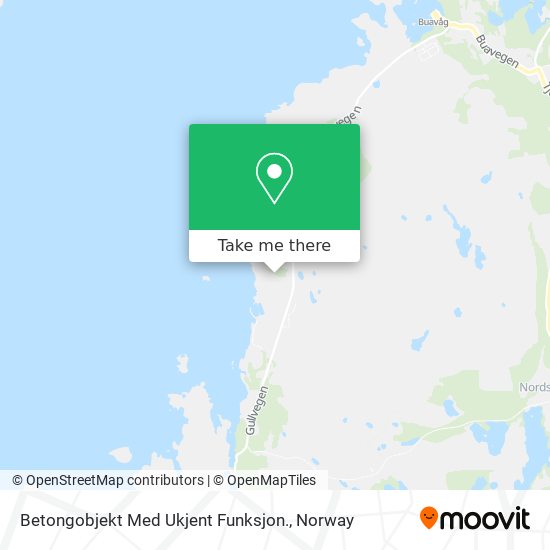 Betongobjekt Med Ukjent Funksjon. map