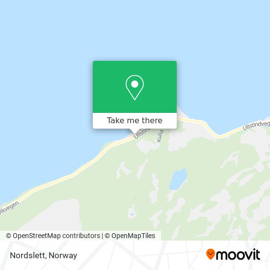 Nordslett map