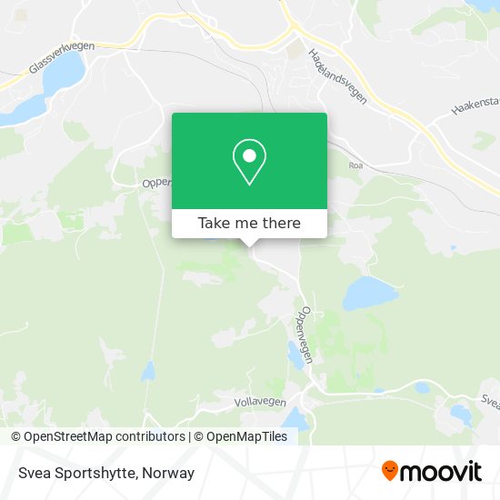 Svea Sportshytte map