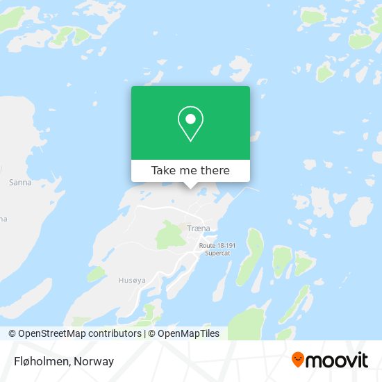 Fløholmen map