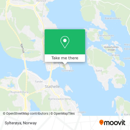 Sylterøya map