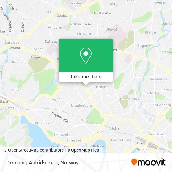 Dronning Astrids Park map