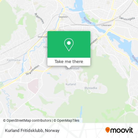 Kurland Fritidsklubb map