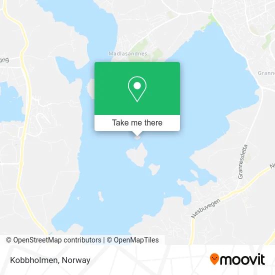 Kobbholmen map