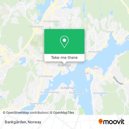 Bankgården map