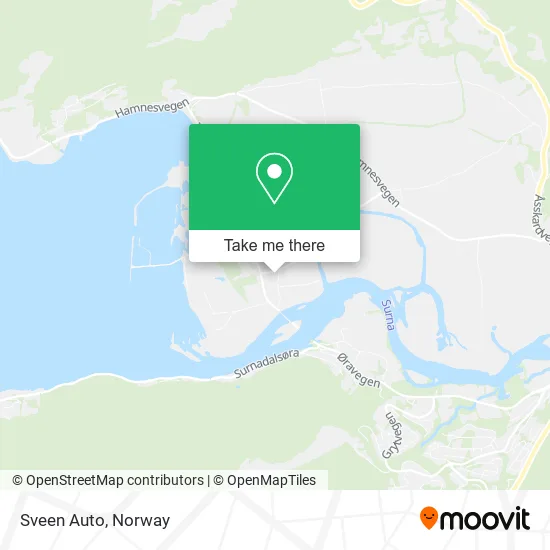 Sveen Auto map