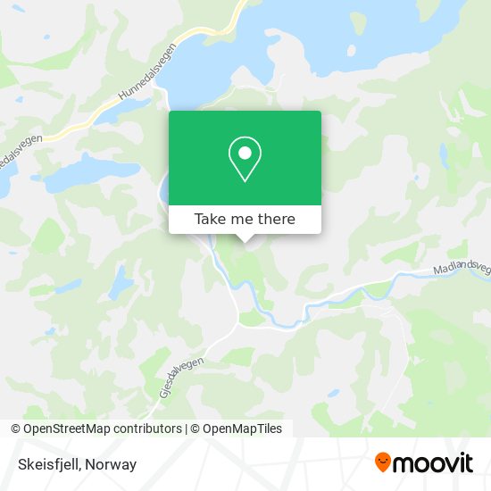 Skeisfjell map