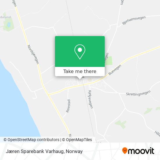 Jæren Sparebank Varhaug map