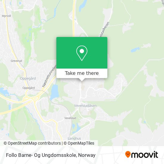 Follo Barne- Og Ungdomsskole map