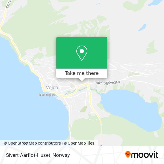 Sivert Aarflot-Huset map