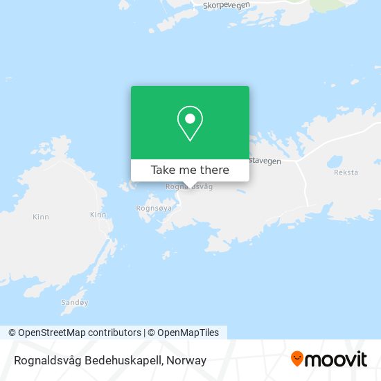 Rognaldsvåg Bedehuskapell map