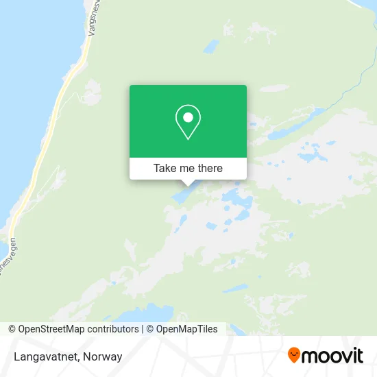 Langavatnet map