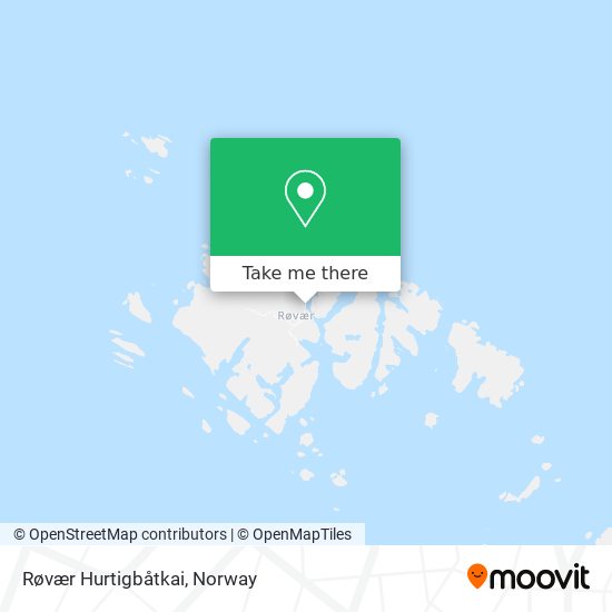 Røvær Hurtigbåtkai map
