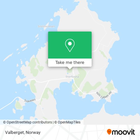 Valberget map